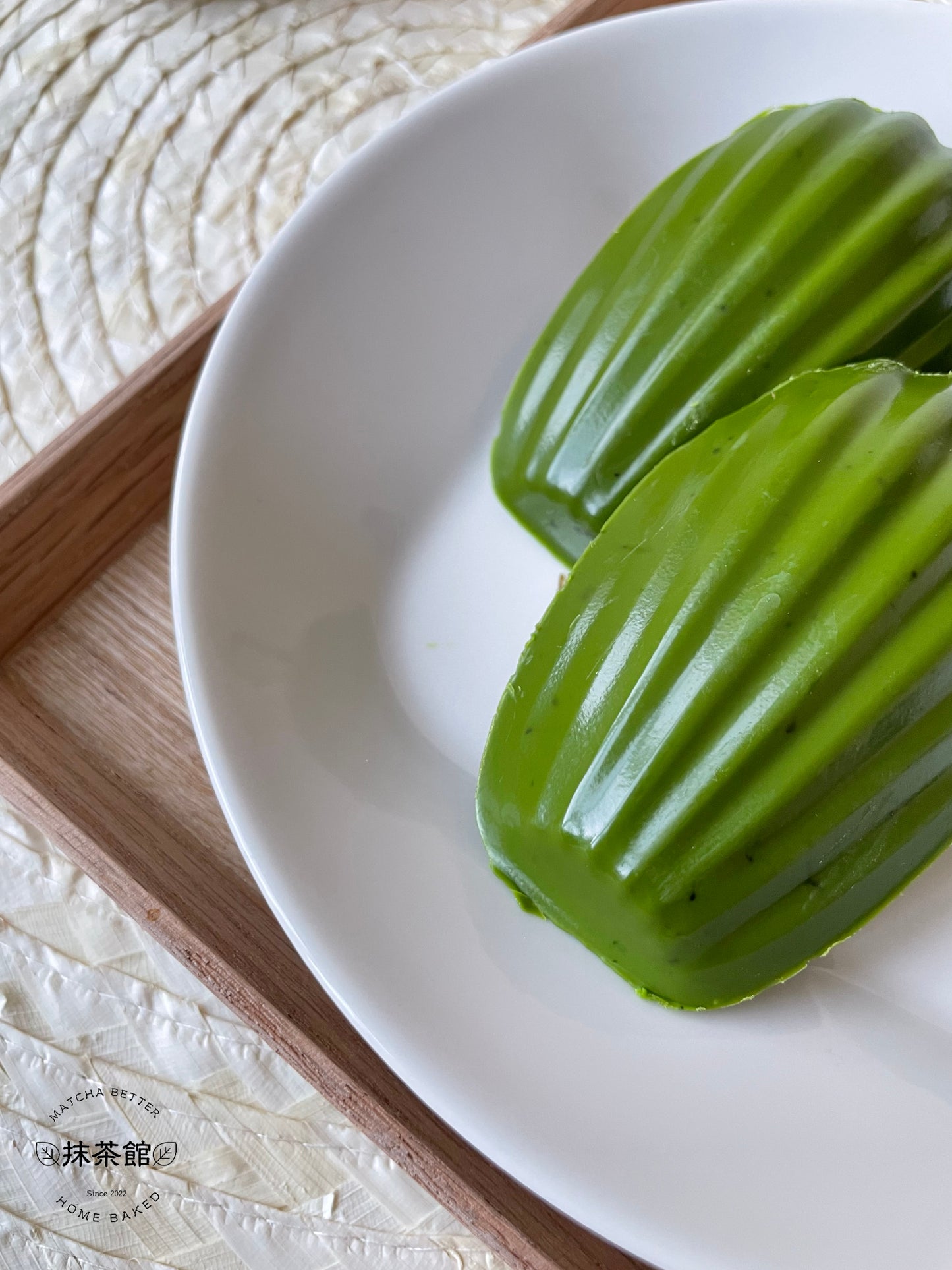 Matcha White Chocolate Madeleine (4pcs)